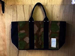 【マルア帆布製かばん】トートバッグ～splashed pattern～